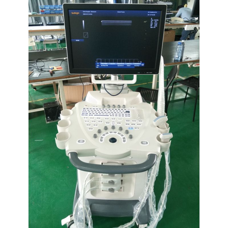 Medical equipment echo machine trolley musculoskeletal/cardiac best quality color doppler ultrasound