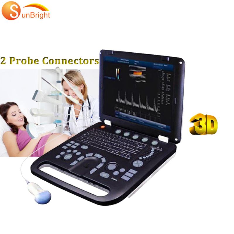 3D Medical das billigste Ultraschallgerät tragbare Geräte Doppler-Farbultraschall