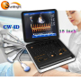 High end hospital laptop 4D color doppler ultrasound machine portable