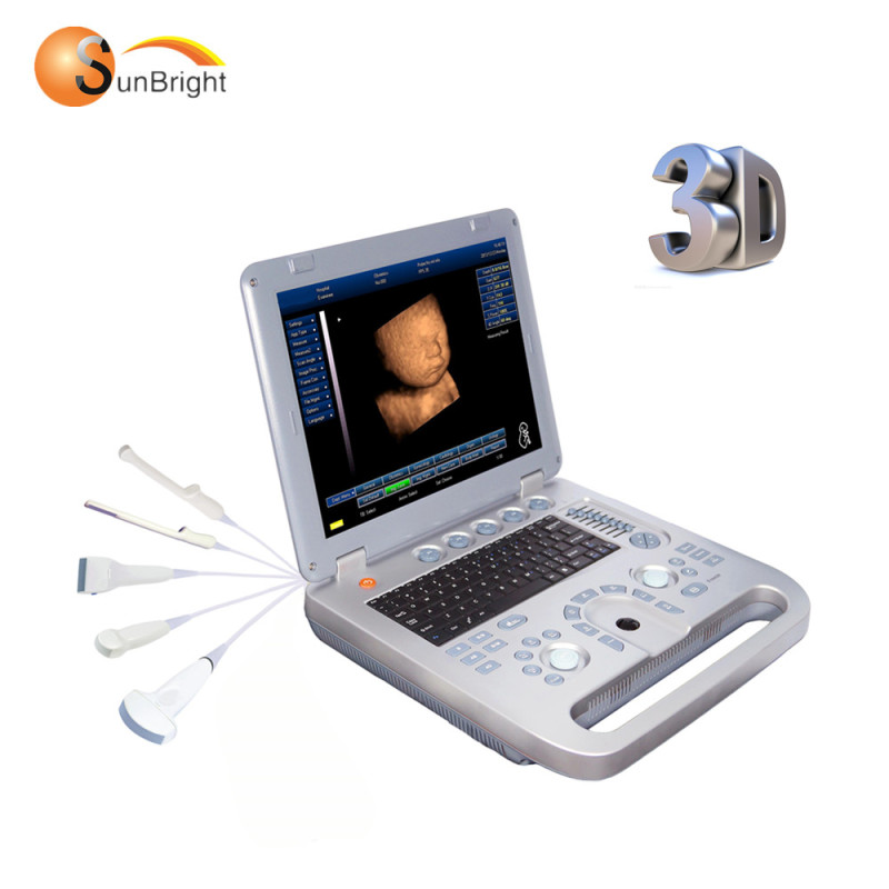 Portable 15 inches 3D Ultrasound echocardiography machine price