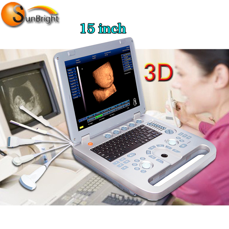 high end laptop medical hospital ob gyn 3d ultrasound machine price