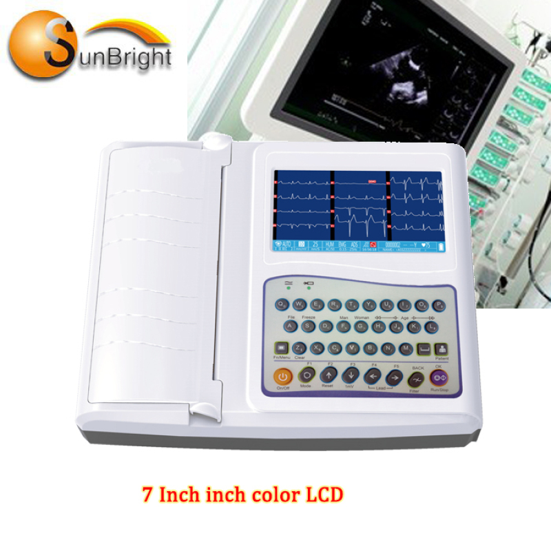 Machine de fabrication d'ECG d'hôpital intelligent à 12 canaux surveillant les systèmes ECG dynamiques holter EKG