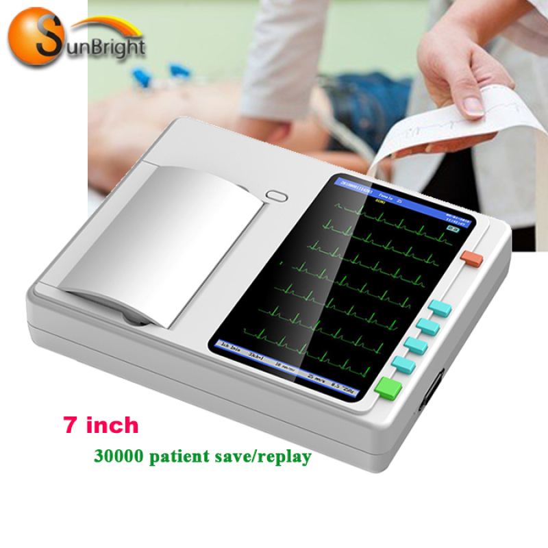 다기능 디지털 의료 진단 터치 스크린 휴대용 심전도 기계