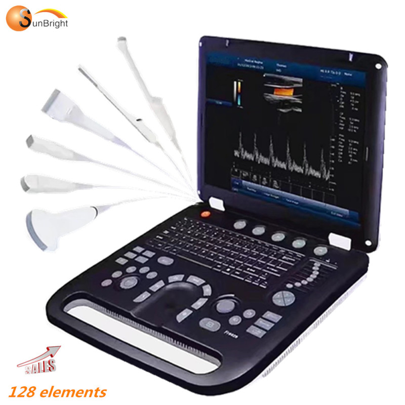 Sales 128 elements echography doppler ultrasound scan machine