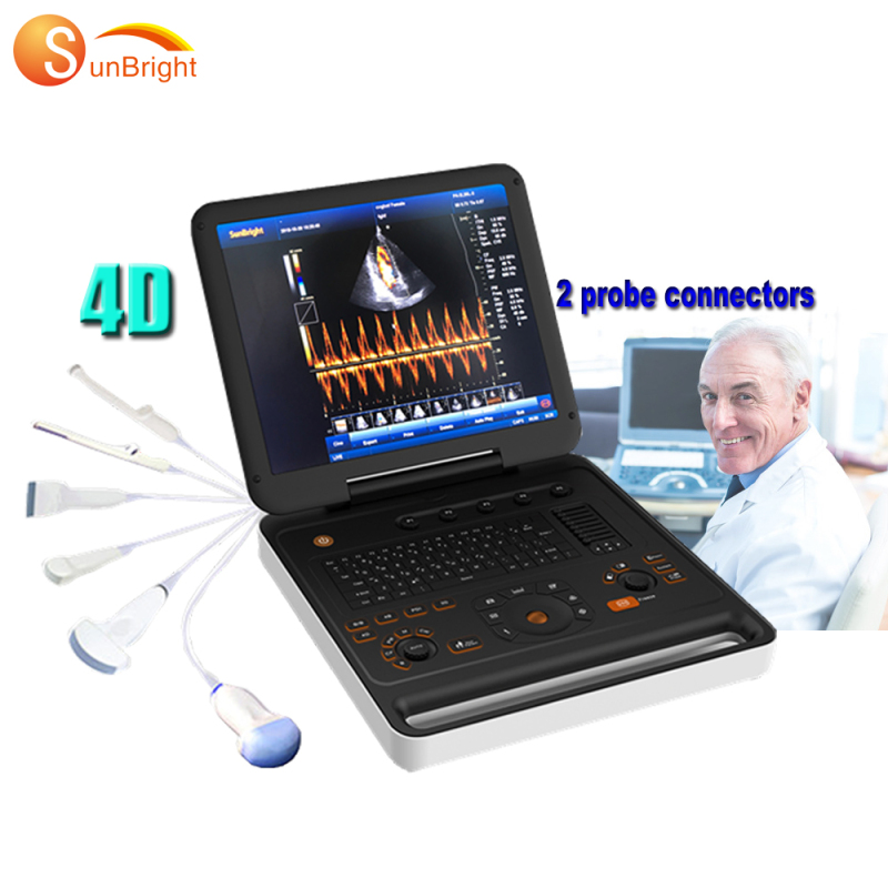 가정용 혈관 스캔 침대 사이드 컬러 도플러 휴대용 초음파 기계