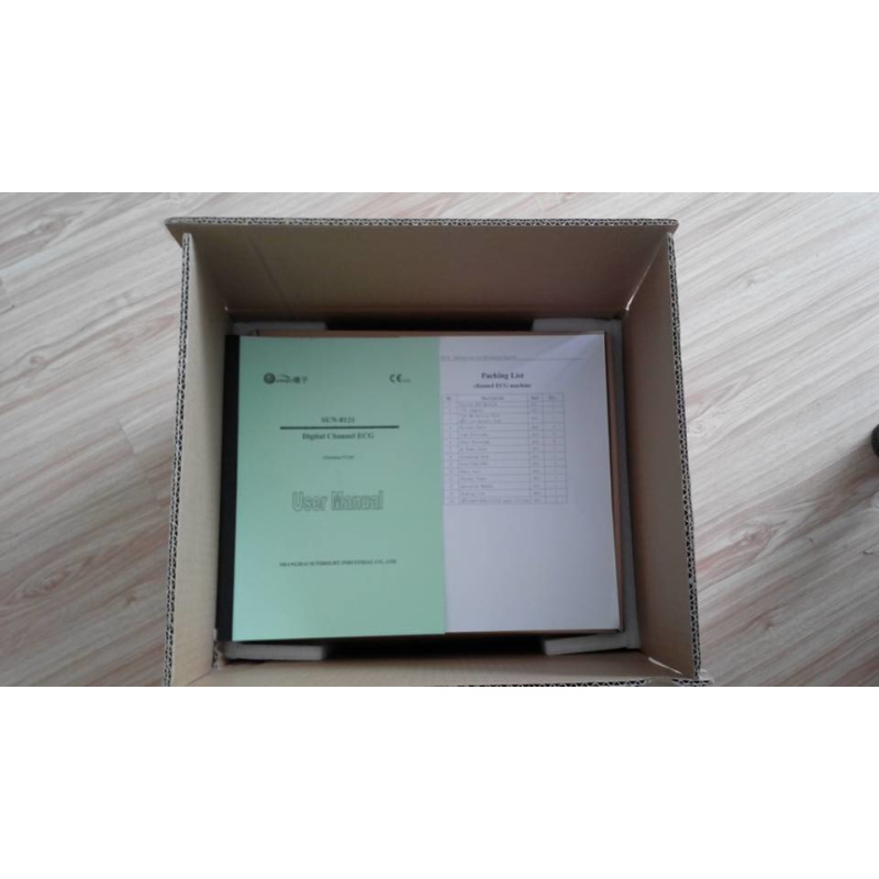 Portable Cheap Price of electrocardiograph ECG Machine 12 Channel Machine for hospital