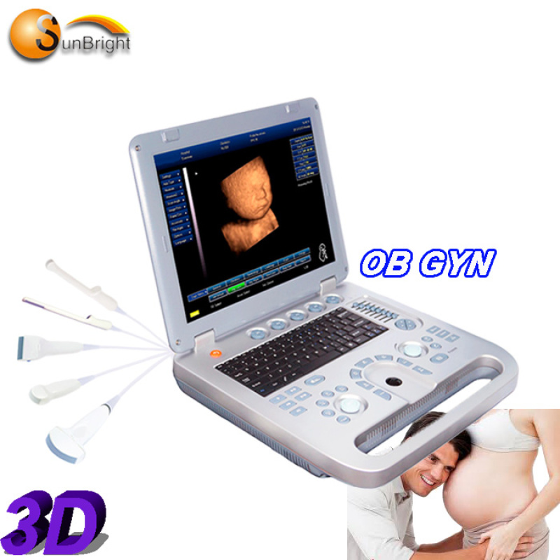Medical Echo Machine SUN-800D Laptop 2D 3D PC-based Ultrasound Scanner