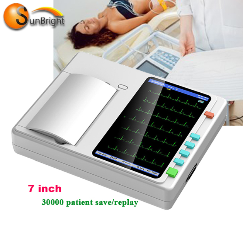 Máquina de ecg de pc médica portátil digital de alta calidad
