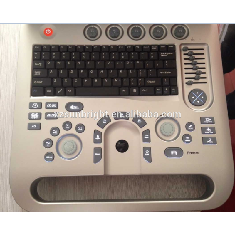 Portable 3d 4d ultrasound cardiac laptop multi-language color doppler ultrasound machine