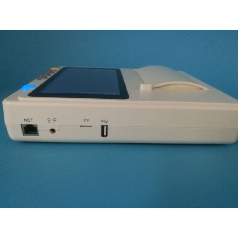 Portable mini size ECG machine 3 channel 12 lead acquisition with interpretation function