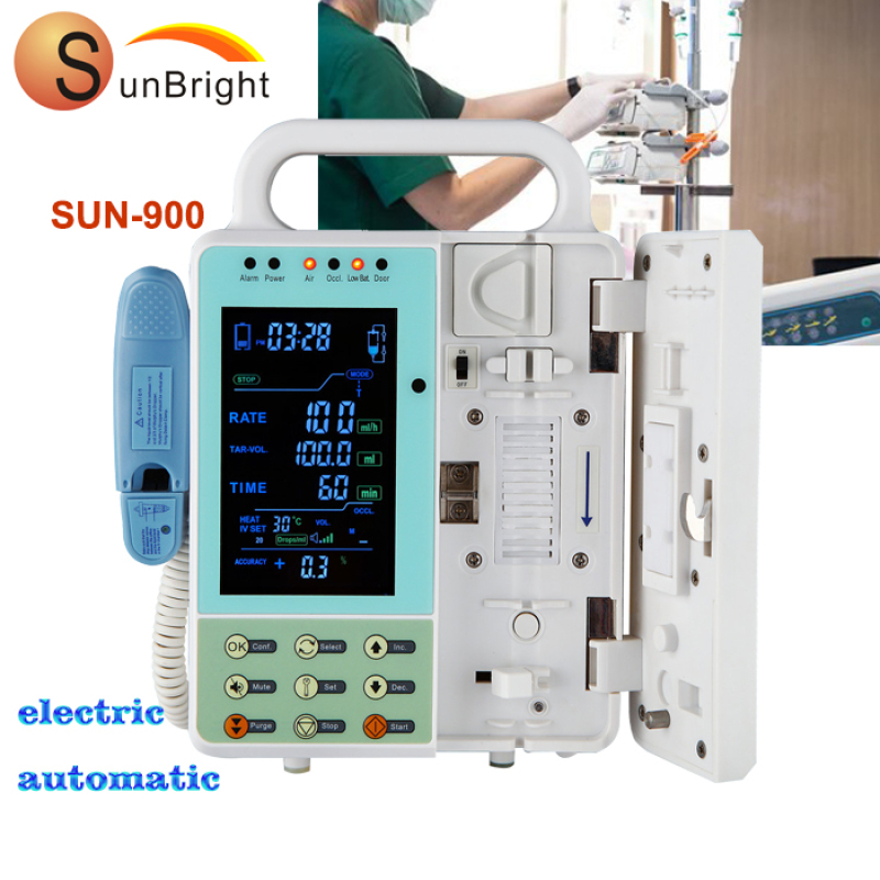 infusion pump simulator LCD Display volume Automatic home infusion pump