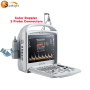 2D 3D-Bild 15-Zoll-LCD-Farbdoppler-Ultraschallgerät Preis mit 2 Sondenanschlüssen