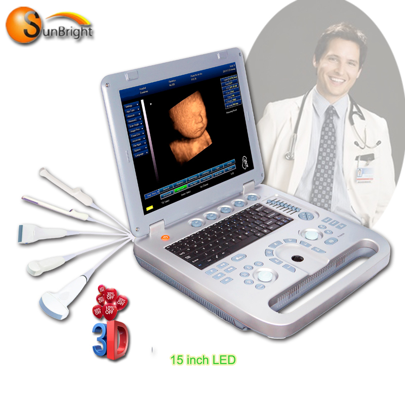 Bestseller Laptop 3D Ultraschallgerät SUN-800D mit günstigstem Preis Ultraschall 3D 4D