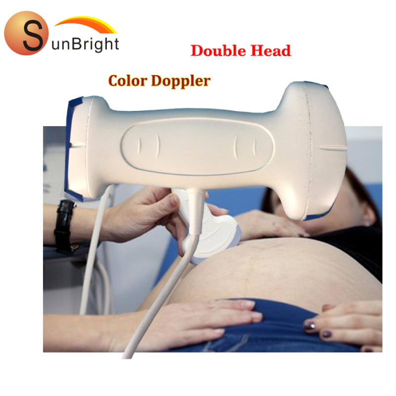 مزدوج الرأس دوبلر 4D لون الموجات فوق الصوتية كابل نوع C الروبوت منصة مسبار USB
