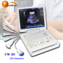 Doppler wiederaufladbare tragbare 4D CW PW Volumen Phased Array Sonde Farbdoppler Ultraschall