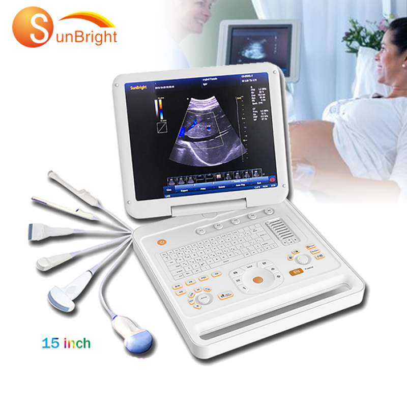 3D 휴대용 핸드헬드 디지털 컬러 도플러 선형 초음파 스캐너