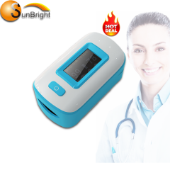 Portable hospital full digital new upgraded high intensity handheld finger blood oxygen monitor machine