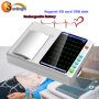 Hot sell products portable electrocardiogram recording devices 12 channel 12 lead ecg machine