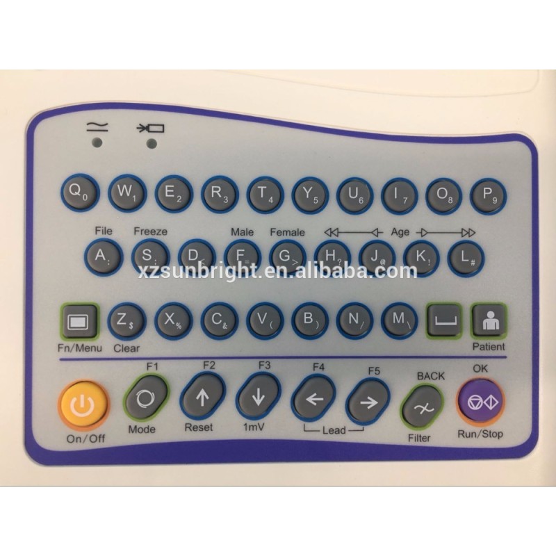 12 Channel 12 Leads ECG/EKG Machine