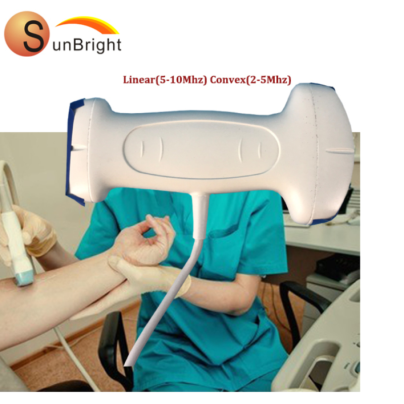 2 in 1 double head color Doppler USB ultrasound probe