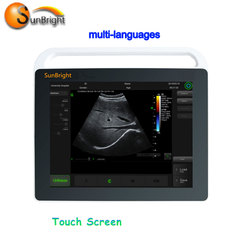 Doppler-Ultraschall aus Indien. Hervorragende Bildqualität. Laptop-PC-basierter Ultraschall