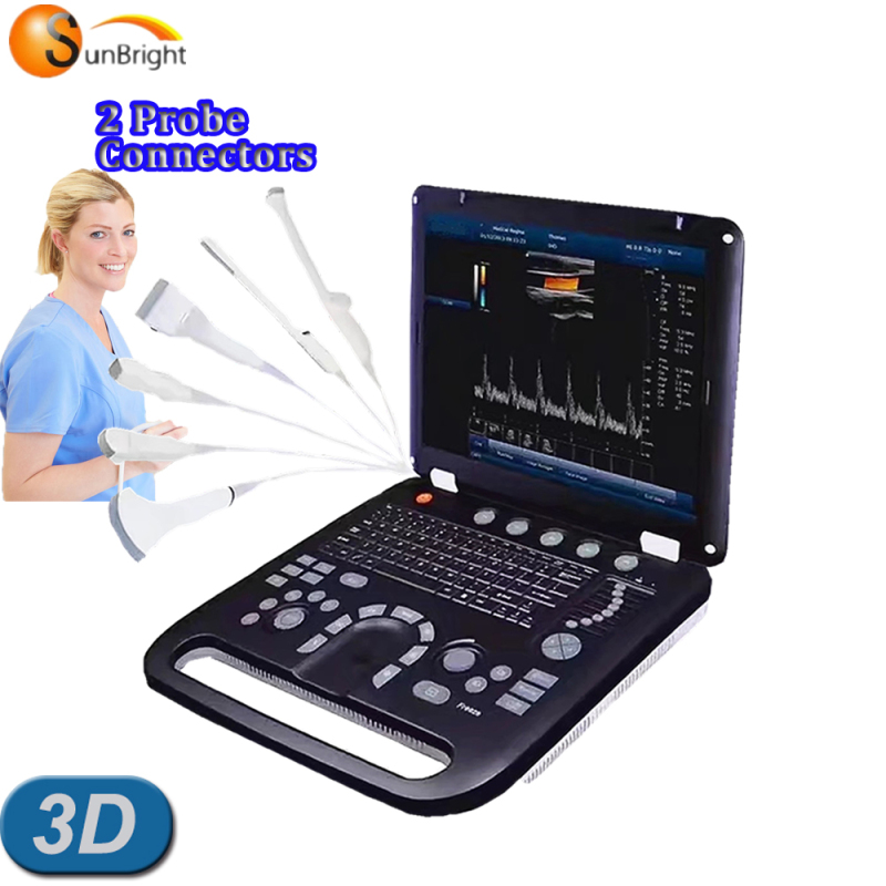 Bester Preis Medizinisches Gerät Laptop Farbdoppler-Ultraschallgerät