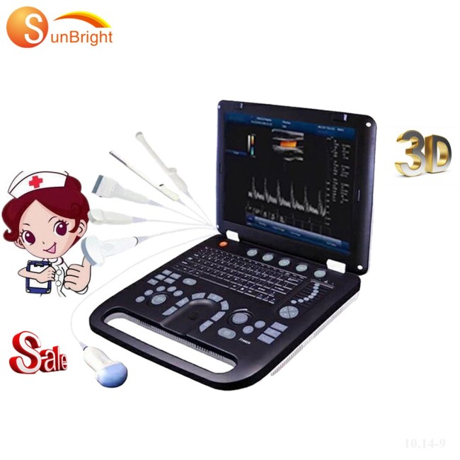 128 elements medical doctor using cheap scanning machine 3d with convex probe