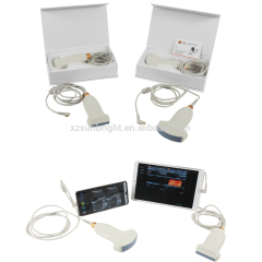 Wireless Ultrasound 128 elements Linear Probe Connects USG probe for Samart phone Pad computer probe