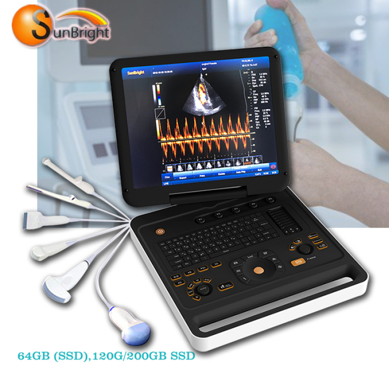 similar aloka portable 4D ultrasound CW color Doppler system scanner