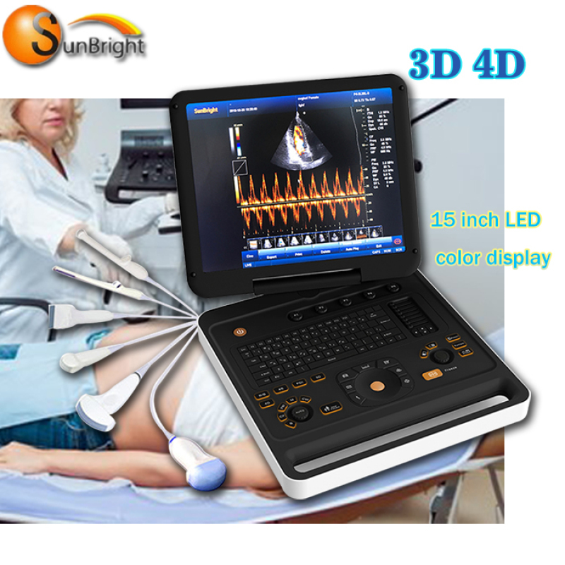 high end clinic color Doppler cardio ultrasound equipment