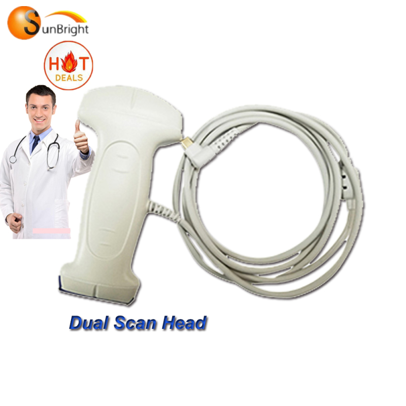 High quality wifi good ultrasound USB double head probe portable ultrasound 128 elements