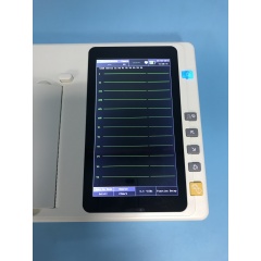 Sunbright Portable touch screen ECG and EKG machine 6 channels 12 leads digital holter ECG software