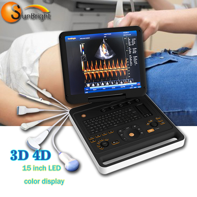 Best than Mindray cheap 3D color Doppler ultrasound SUN-906A factory