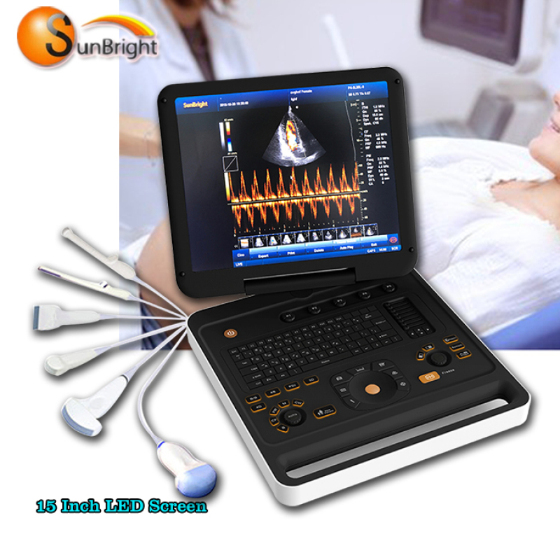 simiar with mindray doppler 4d laptop ultrasound scanner machine