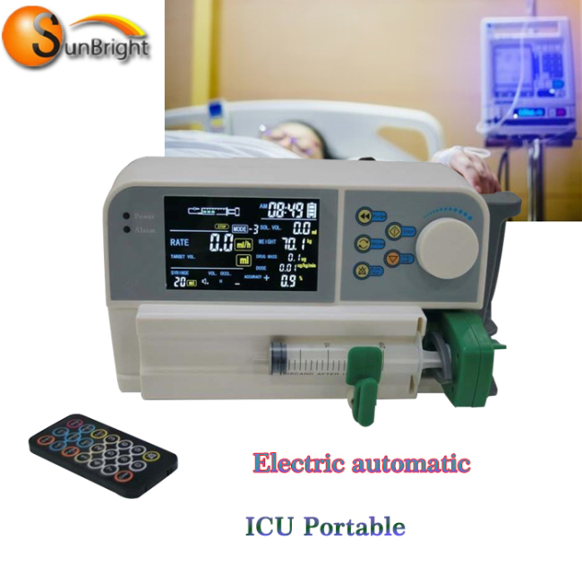 Factory Price Medical Electric Automatic Portable micro infusion syringe pump