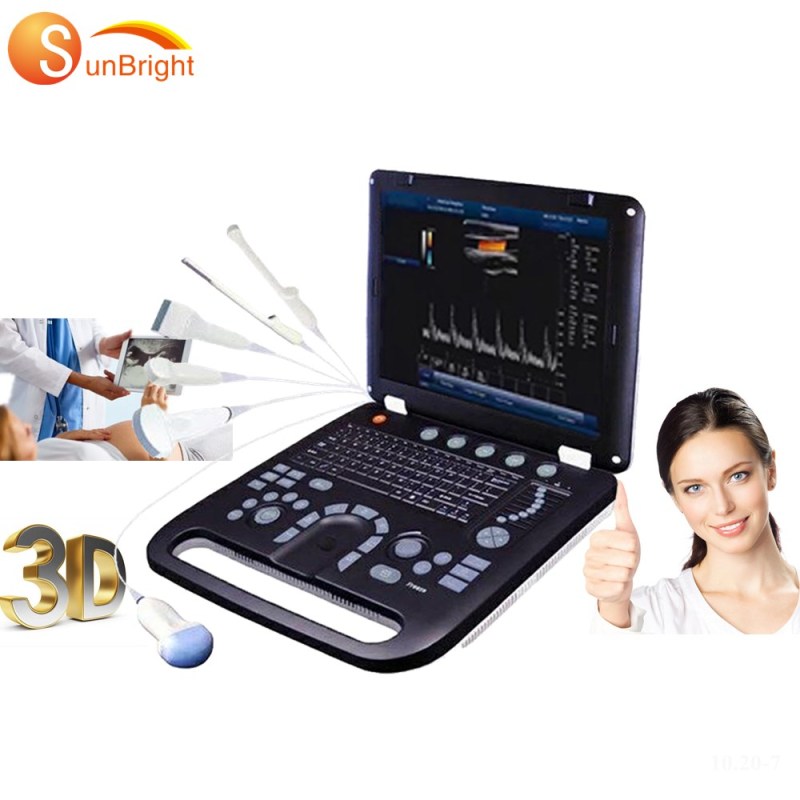 Hospital 3D cardiac portable PW CW logiq e ultrasound machine factory price