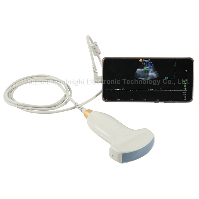 Factory price Portable wireless color doppler convex probe doppler mini ultrasound probe