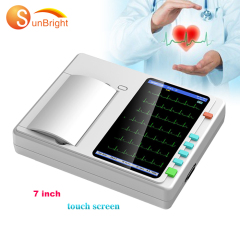 well performance pathological ecg machine 6 channel analysis electrocardiogram holter