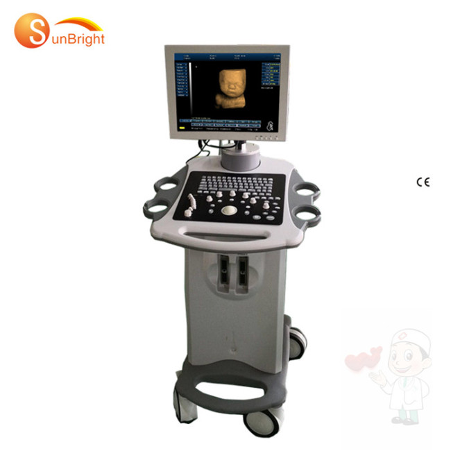 Ultrasound Trolley New arrival Cardiologist used medical trolley 3D ultrasound scanner SUN-808L