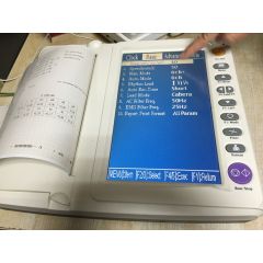 12 channel 6 channel color touch screen ecg machine 12 lead