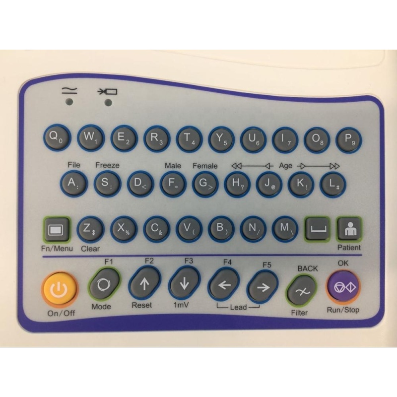 12 channel 12 lead ECG machine