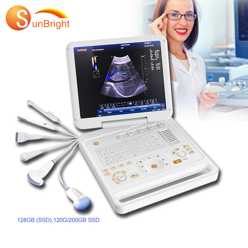 high frequency ultrasound full digital advanced clinical CW ultrasound portable ultrasound machine