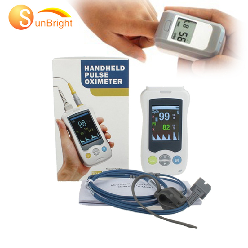 Dispositivo de pulso de mano Bluetooth de alta calidad con temperatura y presión arterial