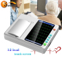 best selling well performance pathological ecg analysis with factory price electrocardiogram with 6 channel 12 leads