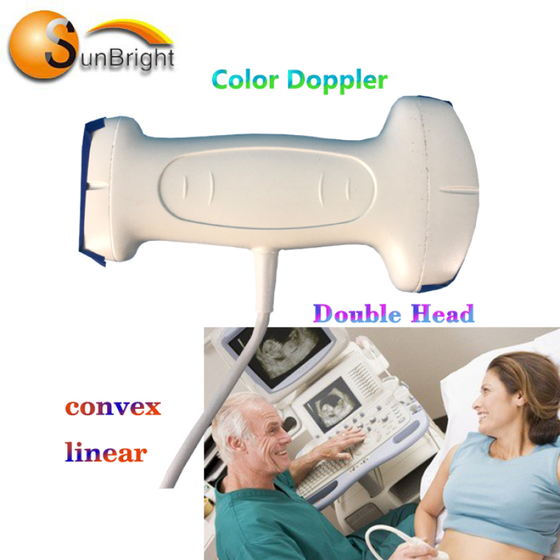 Gefäßsonde Ultraschall SUN-D3 Handy Doppelkopf USB-Wandler konvexe lineare Sonde