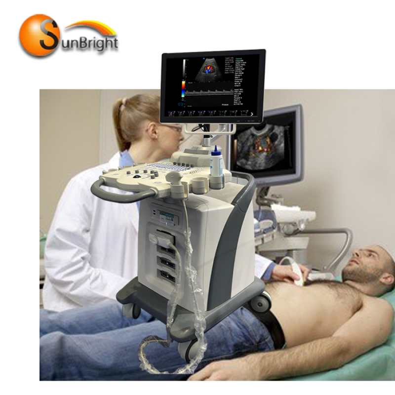 high quality medical ultrasound mindray color Doppler 4D trolley fetal ultrasound scanner machine price for sale