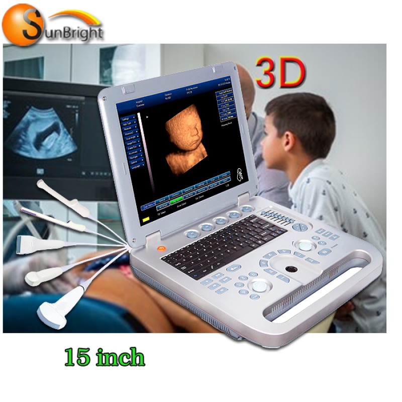 Високоякісний експертний цифровий портативний ультразвуковий апарат із функцією 3D-зображення. Ціна
