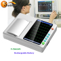 Factory price 7 Inch Color Tft Lcd Display Medical Ecg Machine 6 Channel
