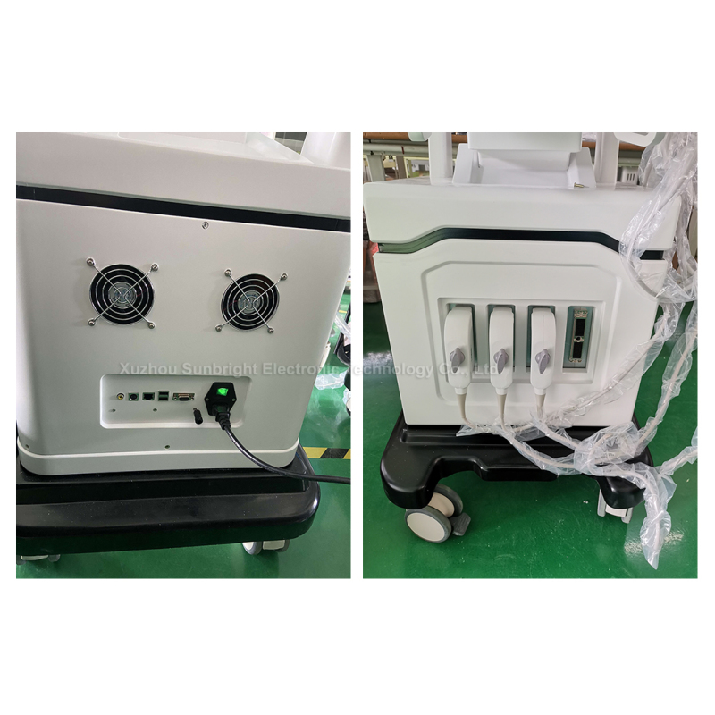 High-end trolley 3D color doppler ge 4d PW CW color doppler ultrasound scanner machine SUN-908B