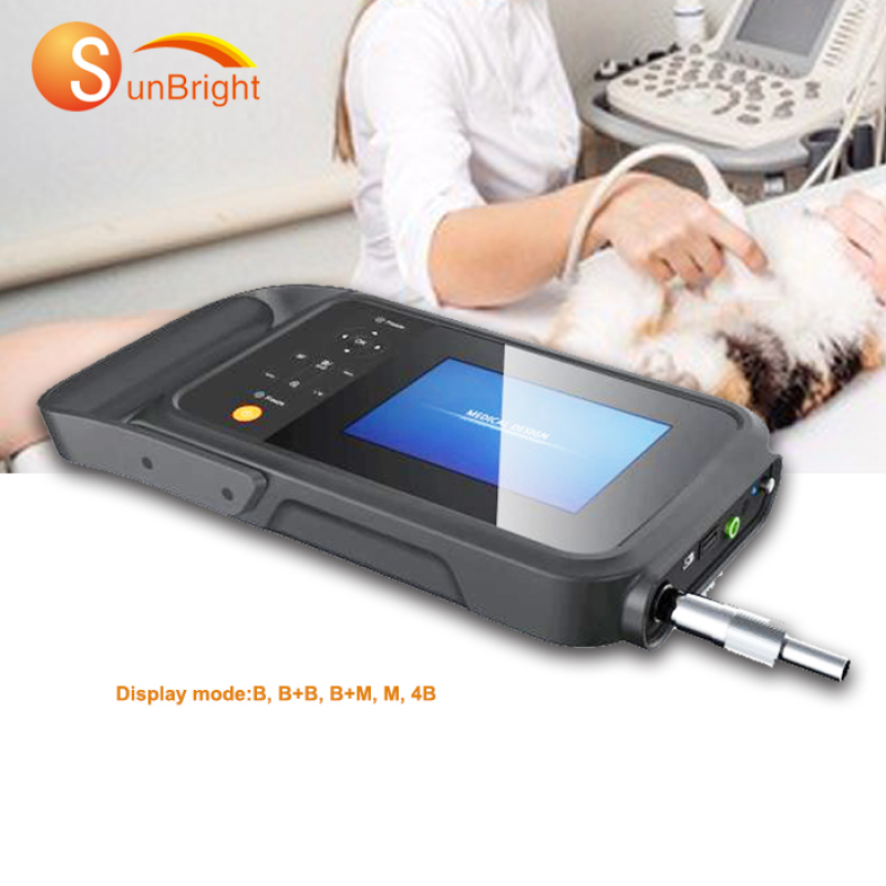 Ecografo digitale portatile portatile per veterinario ecografo veterinario SUN-808F